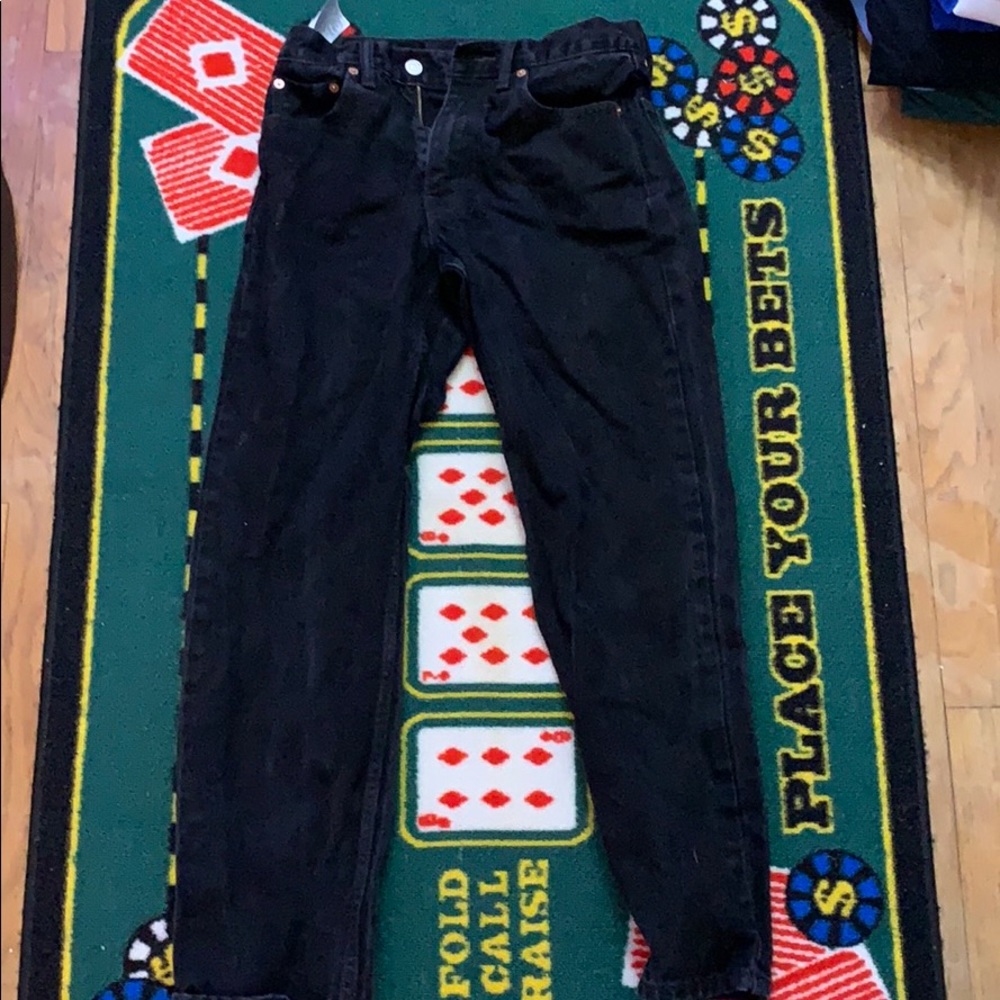 Levi black jeans